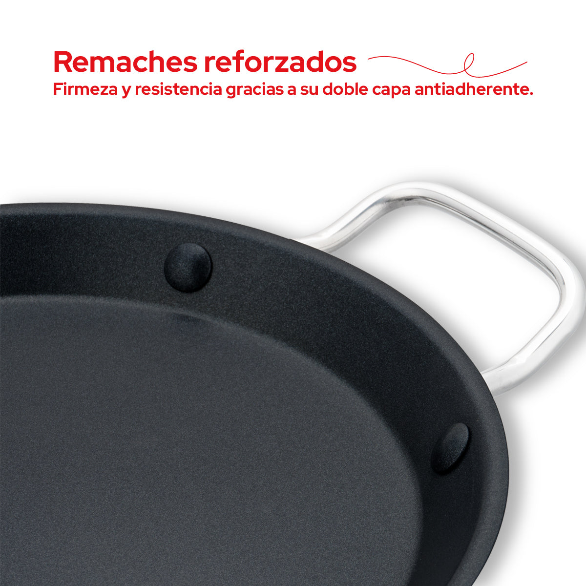 Cookit Comal de Acero Inox 24 cm Antiadherente CCP24