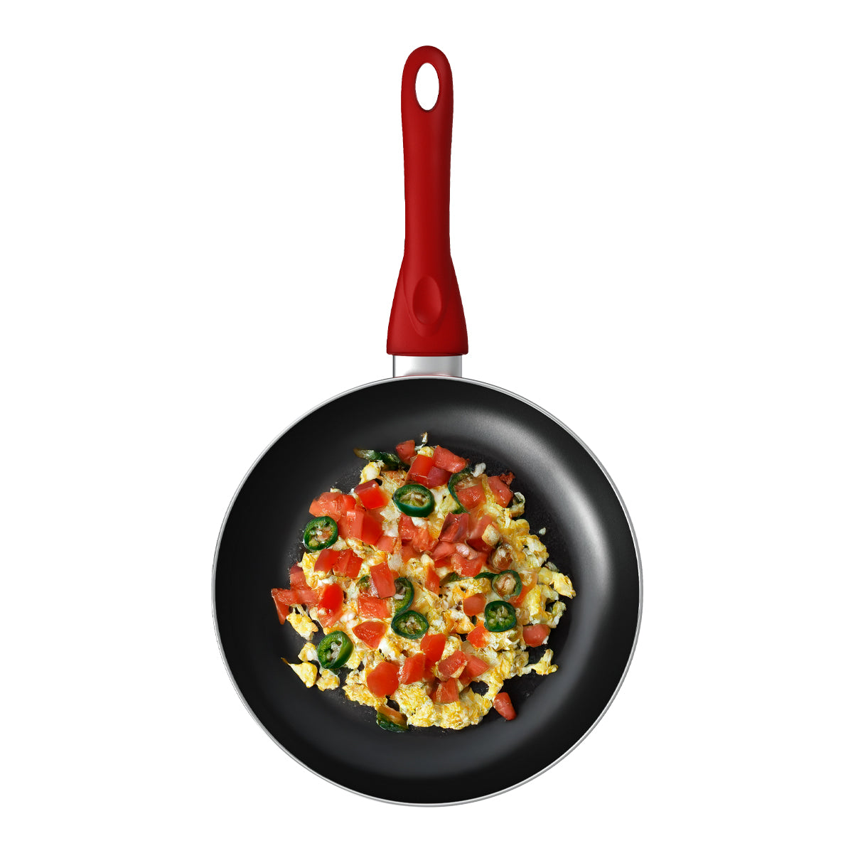 Sartén de Aluminio Cookit 20 cm CAFP20 Antiadherente Xylan Plus Compatible con Inducción y Todo Tipo de Estufas