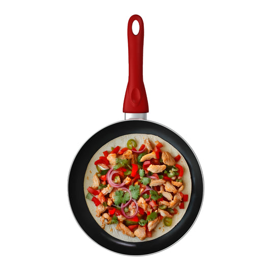 Sartén de Aluminio Cookit 24 cm CAFP24 Antiadherente Xylan Plus Compatible con Inducción y Todo Tipo de Estufas