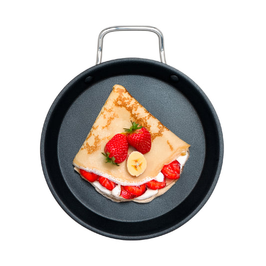 Cookit Comal de Acero Inox 24 cm Antiadherente CCP24