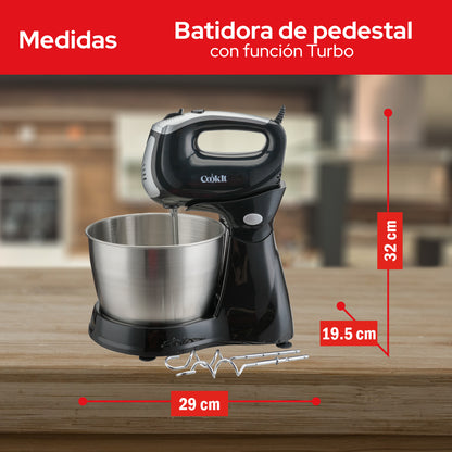 Cookit Batidora Pedestal CHMB02 400w Turbo 3L 5 Velocidades