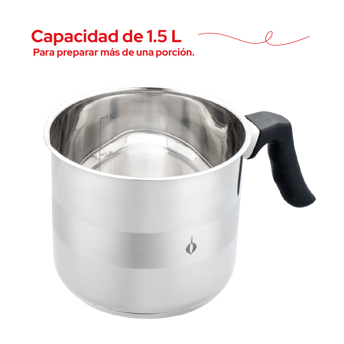 Cookit Pocillo 1.5 L Acero Inoxidable CMP015