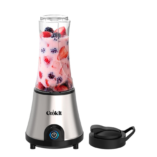 Cookit Licuadora Personal CPB06 500w Vaso Tritan 600ml Acero Inox