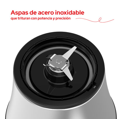 Cookit Licuadora Personal CPB06 500w Vaso Tritan 600ml Acero Inox