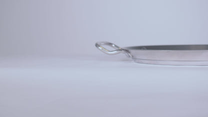 Cookit Comal de Acero Inox 24 cm Antiadherente CCP24